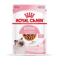 12x85g Royal Canin Kitten szószban nedves macskatáp