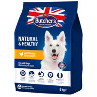 2x3kg Butcher's Natural & Healthy csirke száraz kutyatáp