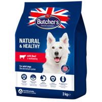 2x3kg Butcher's Natural & Healthy marha száraz kutyatáp
