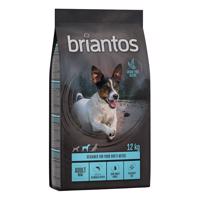 4x1kg Briantos Adult Mini lazac & burgonya - gabonamentes száraz kutyatáp