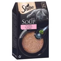 80x40g Sheba Classic Soup lazac nedves macskatáp