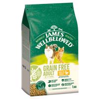 1,5kg James Wellbeloved Grain Free Adult Cat Hypoallergenic pulyka száraz macskatáp