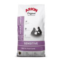 12kg Arion Original Sensitive Medium Breed bárány száraz kutyatáp