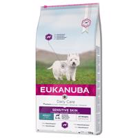 12kg Eukanuba Daily Care Adult Sensitive Skin száraz kutyatáp óriási árengedménnyel