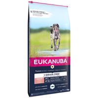 12kg Eukanuba Grain Free száraz kutyatáp Senior Large Breed tengeri hal