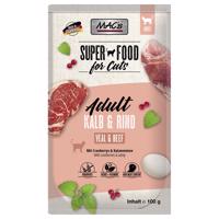 12x100g MAC´s Cat Borjú & marha nedves macskaeledel