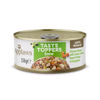 12x156g Applaws Taste Toppers ragu gazdaságos csomag nedves kutyatáp Csirke báránnyal