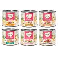 12x200g Feringa Classic Meat Menü vegyes próbacsomag konzerv nedves macskatáp 15% árengedménnyel
