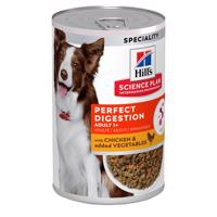 12x363g Hill's Science Plan Adult Perfect Digestion csirke nedves kutyatáp