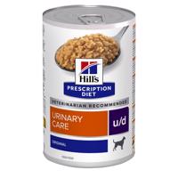 12x370g Hill's Prescription Diet u/d Urinary Care nedves kutyatáp 10+2 ingyen