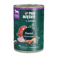 12x400g Pan Mięsko pástétom garnélával nedves kutyatáp