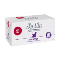24x100g Smilla Veterinary Diet Diabetes marha nedves macskatáp