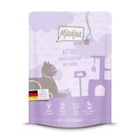 24x300g MjAMjAM Quetschie Kitten borjú & lazacolaj nedves macskatáp