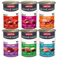 24x400g animonda GranCarno Original Adult nedves kutyatáp 6 változattal