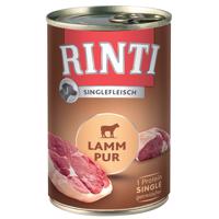 24x400g Rinti Singlefleisch nedves kutyatáp- Bárány pur