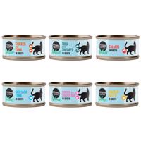 24x70g Cosma Nature nedves macskatáp vegyesen 6 változattal 20+4 ingyen