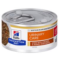 24x82g Hill's Prescription Diet nedves macskatáp- c/d Multicare Stress Urinary Care  csirke macskatáp 20+4 ingyen