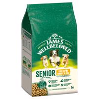 2kg James Wellbeloved Senior Dog Hypoallergenic pulyka & rizs száraz kutyatáp