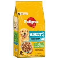 2x12kg Pedigree Adult hal & zöldség száraz kutyatáp