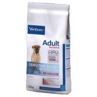 2x12kg Virbac Veterinary HPM Adult Sensitive Digest Neutered Large & Medium száraz kutyatáp