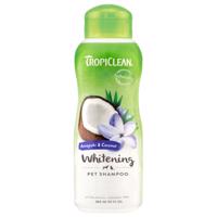 2x355ml TropiClean Awapuhi kókuszdió fehérítő sampon kutyáknak és macskáknak