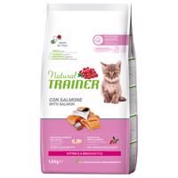 3kg Natural Trainer Cat Kitten lazac száraz macskatáp 2,4kg+0,6kg ingyen