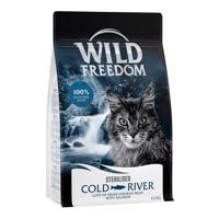 6,5kg Wild Freedom Adult "Cold River" Sterilised lazac száraz macskatáp 15% árengedménnyel