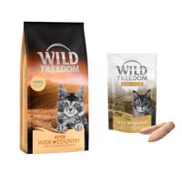 6,5kg Wild Freedom Kitten "Wide Country" - szárnyas száraz macskatáp+100g Wild Freedom Filet csirke macskasnack ingyen