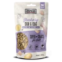 60g MAC's Cat Shakery Skin & Coat csirke & marha Snack macska jutalomfalat