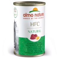 6x140g Almo Nature HFC nedves macskatáp-tonhal & kukorica