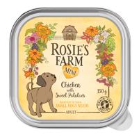 6x150g Rosie's Farm Mini Csirke & édesburgonya nedves kutyatáp