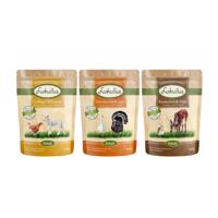 6x300g Lukullus tasakos nedves kutyatáp Vegyes csomag II. 20% árengedménnyel