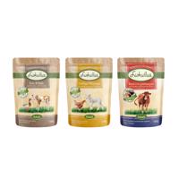 6x300g Lukullus tasakos nedves kutyatáp Vegyes csomag III. 20% árengedménnyel