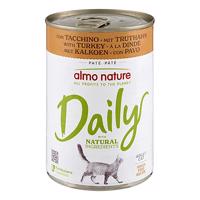 6x400g Almo Nature Daily Menu Pulyka nedves macskatáp 5+1 ingyen