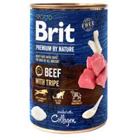 6x400g Brit Premium by Nature gazdaságos csomag nedves kutyatáp - Marha pacallal