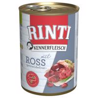 6x400g RINTI ínyenceknek Ló nedves kutyaeledel
