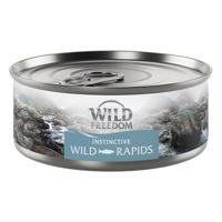 6x70g Wild Freedom Adult Wild Rapids lazac étrend-kiegészítő eledel macskáknak