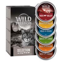6x85g Wild Freedom Adult  Vegyes csomag nedves macskatáp 20% árengedménnyel
