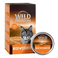 6x85g Wild Freedom Adult Wide Country - csirke pur nedves macskatáp 20% árengedménnyel