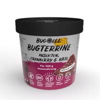 8x 100g BugBell BugTerrine Adult vörös áfonyás és sajtos kutyatáp nedves kutyatáp