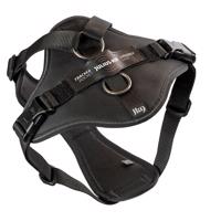 JULIUS-K9 Longwalk Light kutyahám nyomkövető táskával XL méret: Mellkaskörfogat 70 - 90 cm