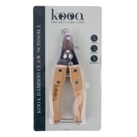 kooa karomvágó olló bambusz L méret kutyáknak, macskáknak - H 15,4 x Sz 5,4 x M 1,4 cm