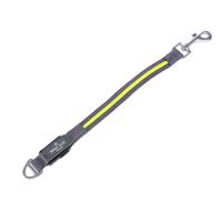 Nomad Tales Spirit USB LED pórázhosszabbító kutyáknak, neon-szürke S/M